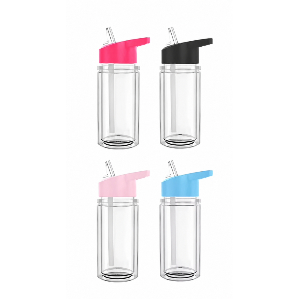 10oz Acrylic Snow Globe Sports Kids Cup