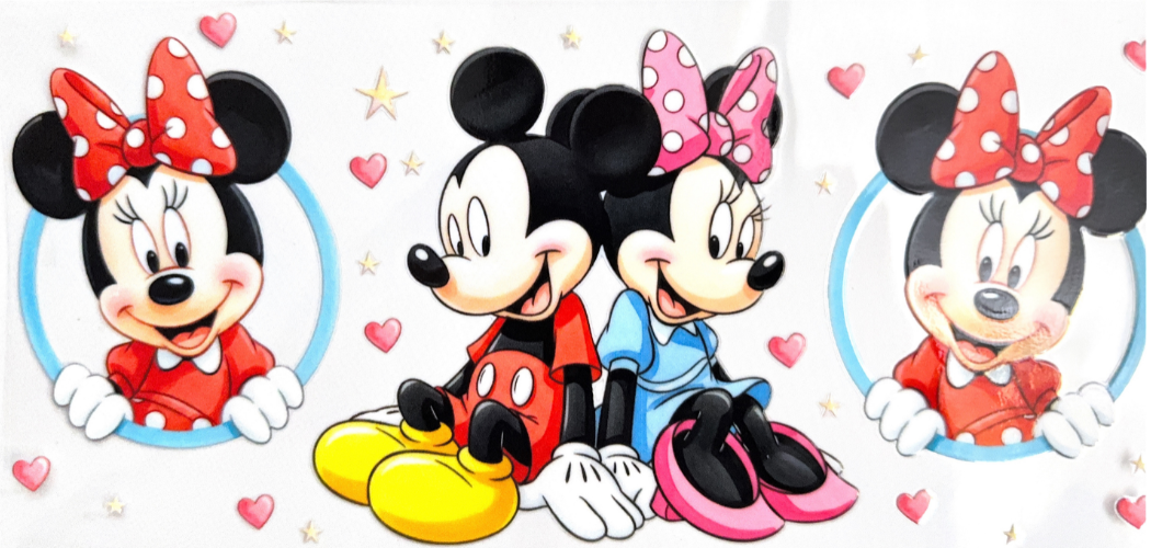 Mickey & Minnie Cute Duo Snack Wraps