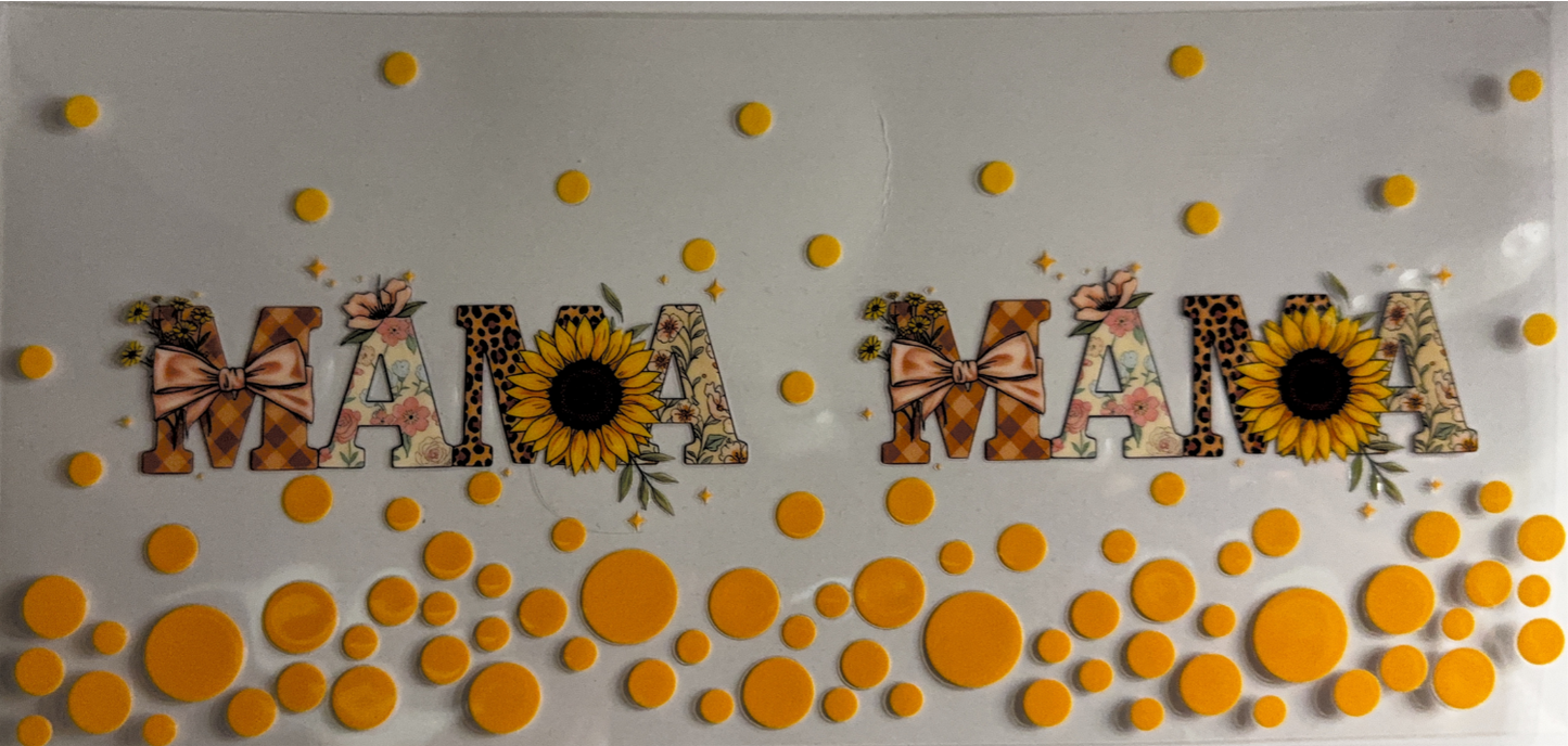 Decorative 'Mama' Sticker Wrap