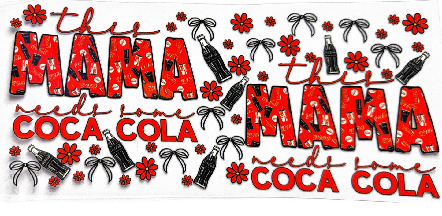 Coca-Cola Themed Mama Gift Wrap