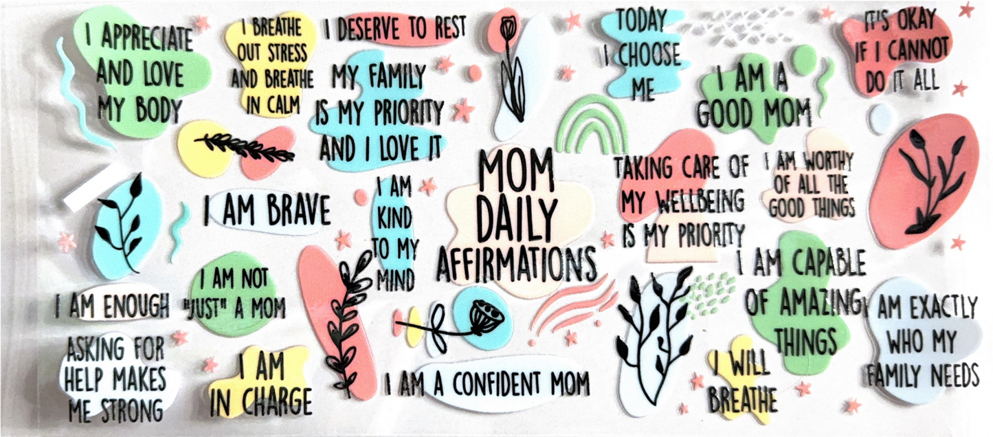 Mom Empowerment Daily Affirmations Wrap