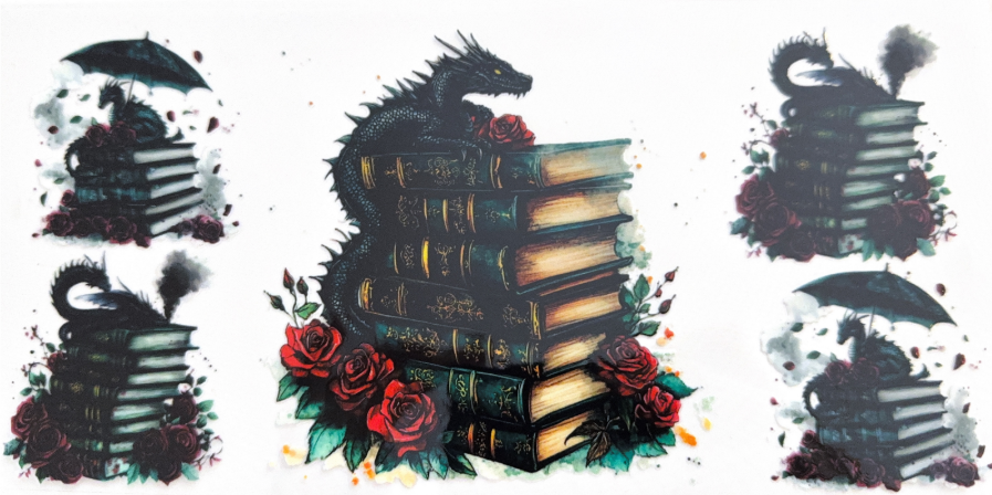 Dark Dragon Library Fantasy