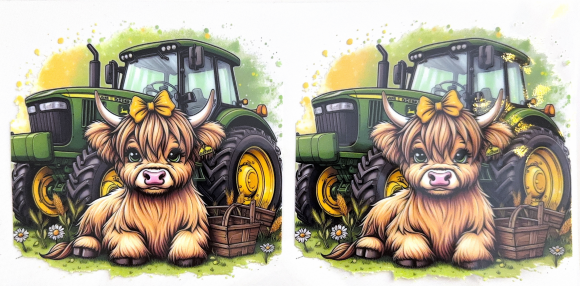 Farm Girl Highland Cow Collection