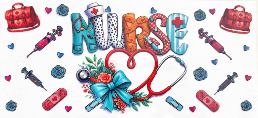 Nurse Heart & Blue Bow Collection