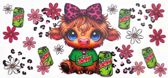 Mountain Dew Highland Cow Collection