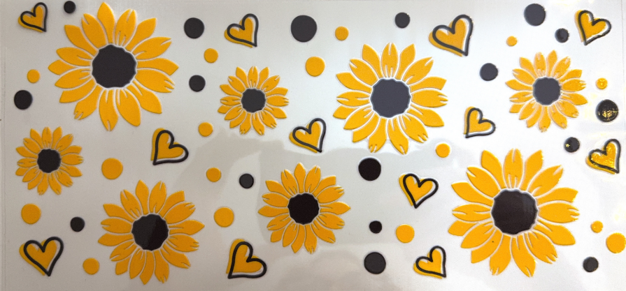 Sunflower Hearts Pattern