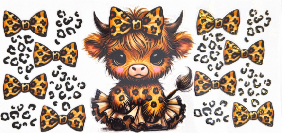 Leopard Highland Cow Collection