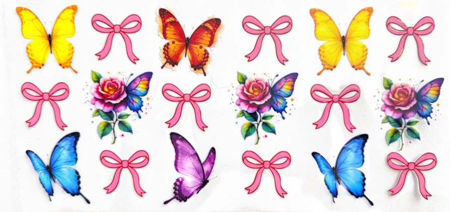 Butterflies, Bows & Roses Collection