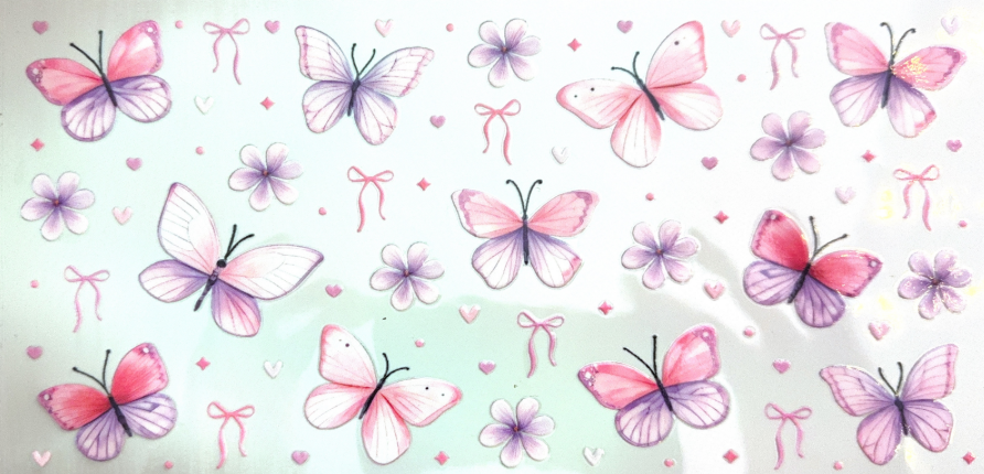 Pastel Butterfly Garden Collection