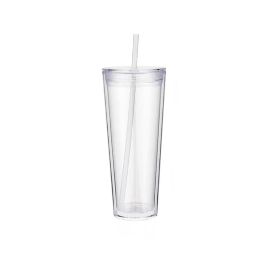 24oz Snow Globe Tumbler Tampered