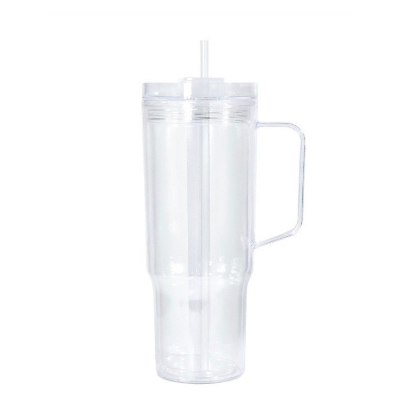 40oz Acrylic Snow Globe Cup-Clear