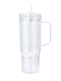 40 oz Acrylic Snow Globe Cup