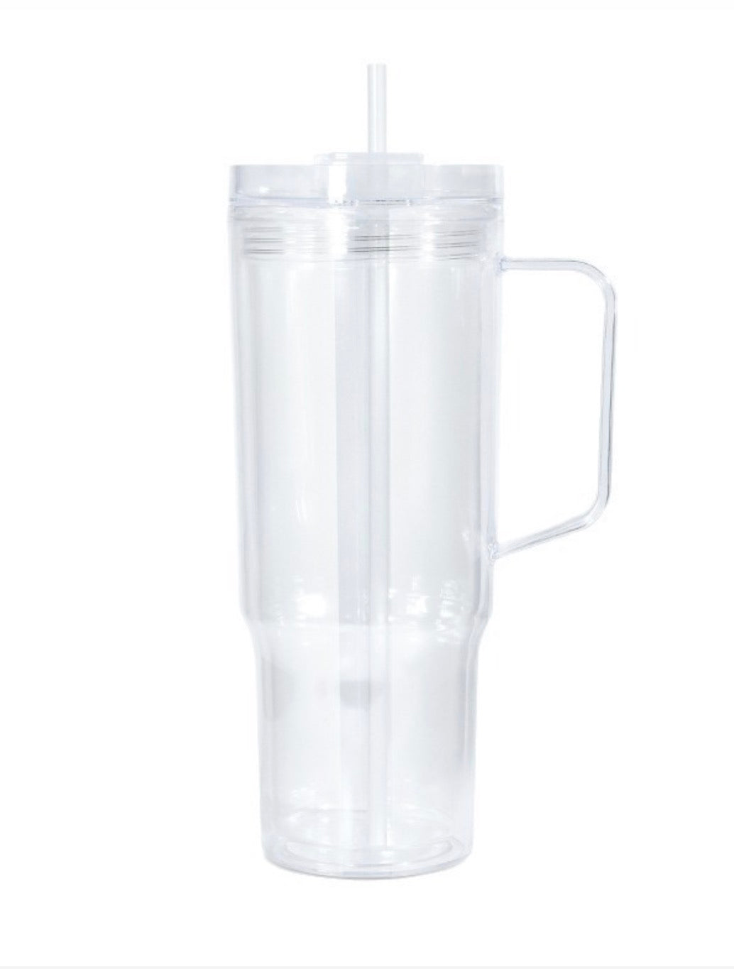 40 oz Acrylic Snow Globe Cup