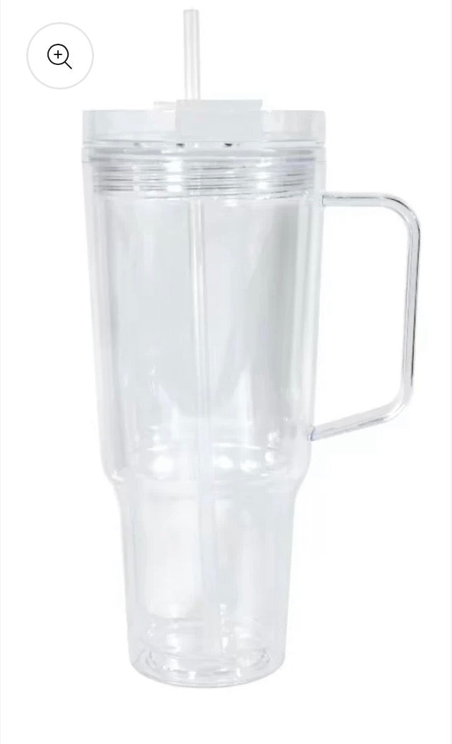 30oz Acrylic Snowglobe Tumbler
