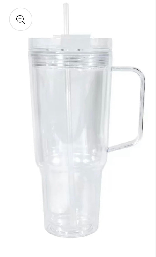 30oz Acrylic Snowglobe Tumbler