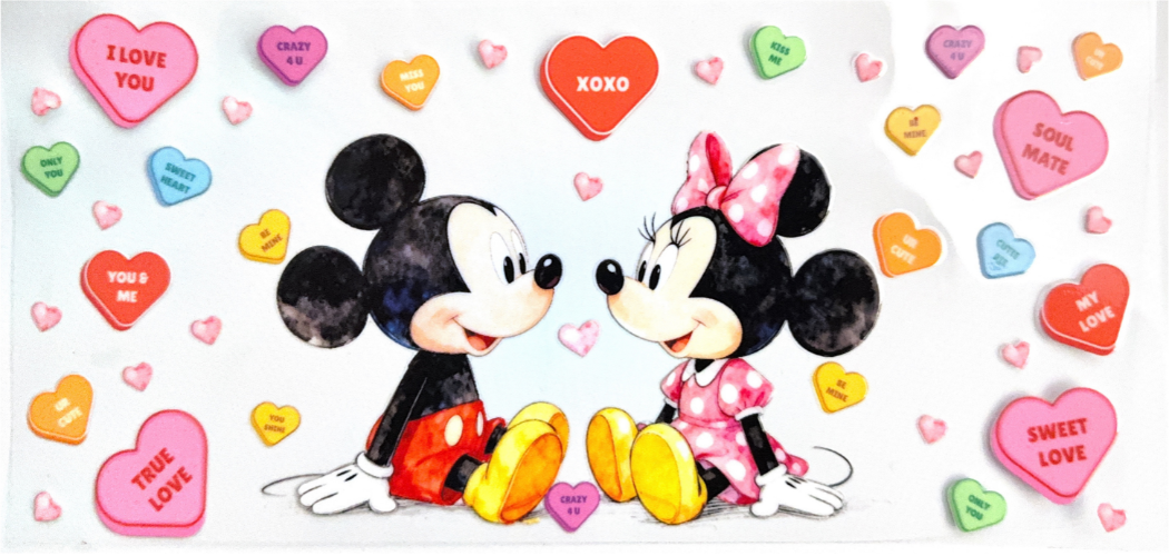 Mickey & Minnie Sweet Love Snack Wraps