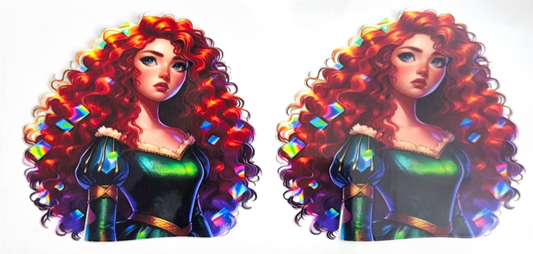 Merida Princess Wrap Decals