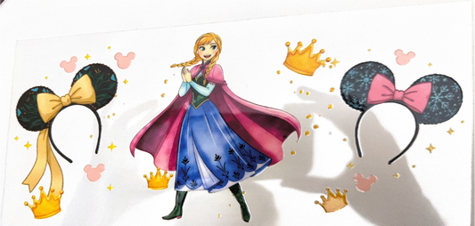 Frozen Princess Stickers Set