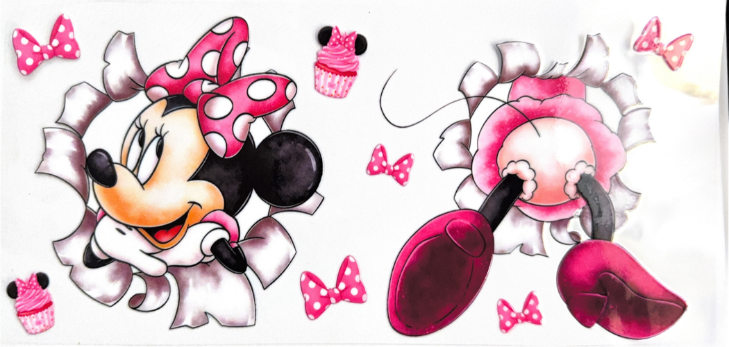 Minnie Mouse Playful Peek Wraps