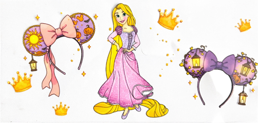 Princess Character Sticker Sheet