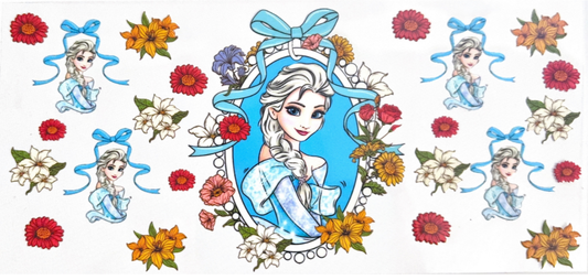 Frozen Princess Elsa Stickers Sheet