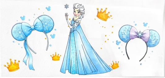 Frozen Princess Elsa Sticker Set