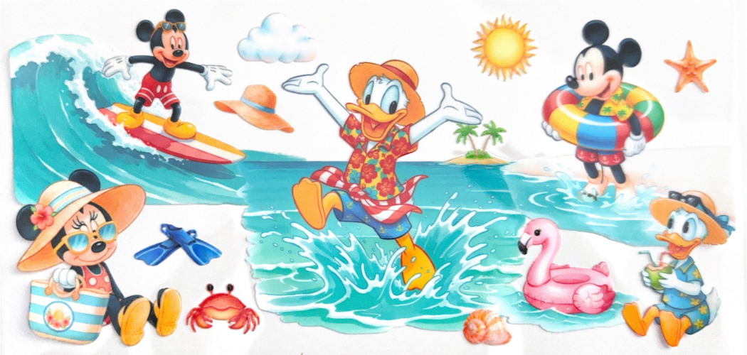 Mickey & Friends Summer Beach Snack Wraps