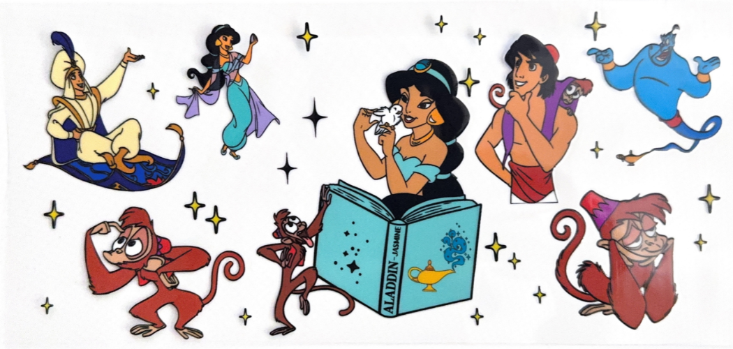Disney Princess & Heroes Stickers