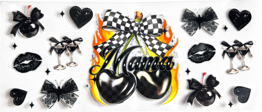 Vampire Graphic Love Mama Wrap