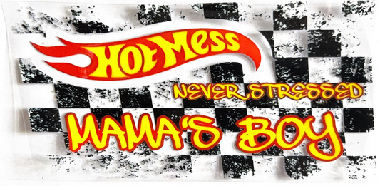 Hot Mess Mama Graphic Wrap