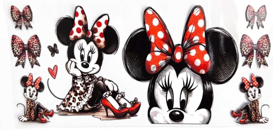 Minnie Mouse Fashion & Bow-Themed Wraps