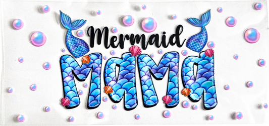 Blue Scales, Mermaid Design Wrap