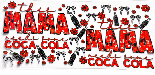 Coca-Cola Themed Mama Gift Wrap