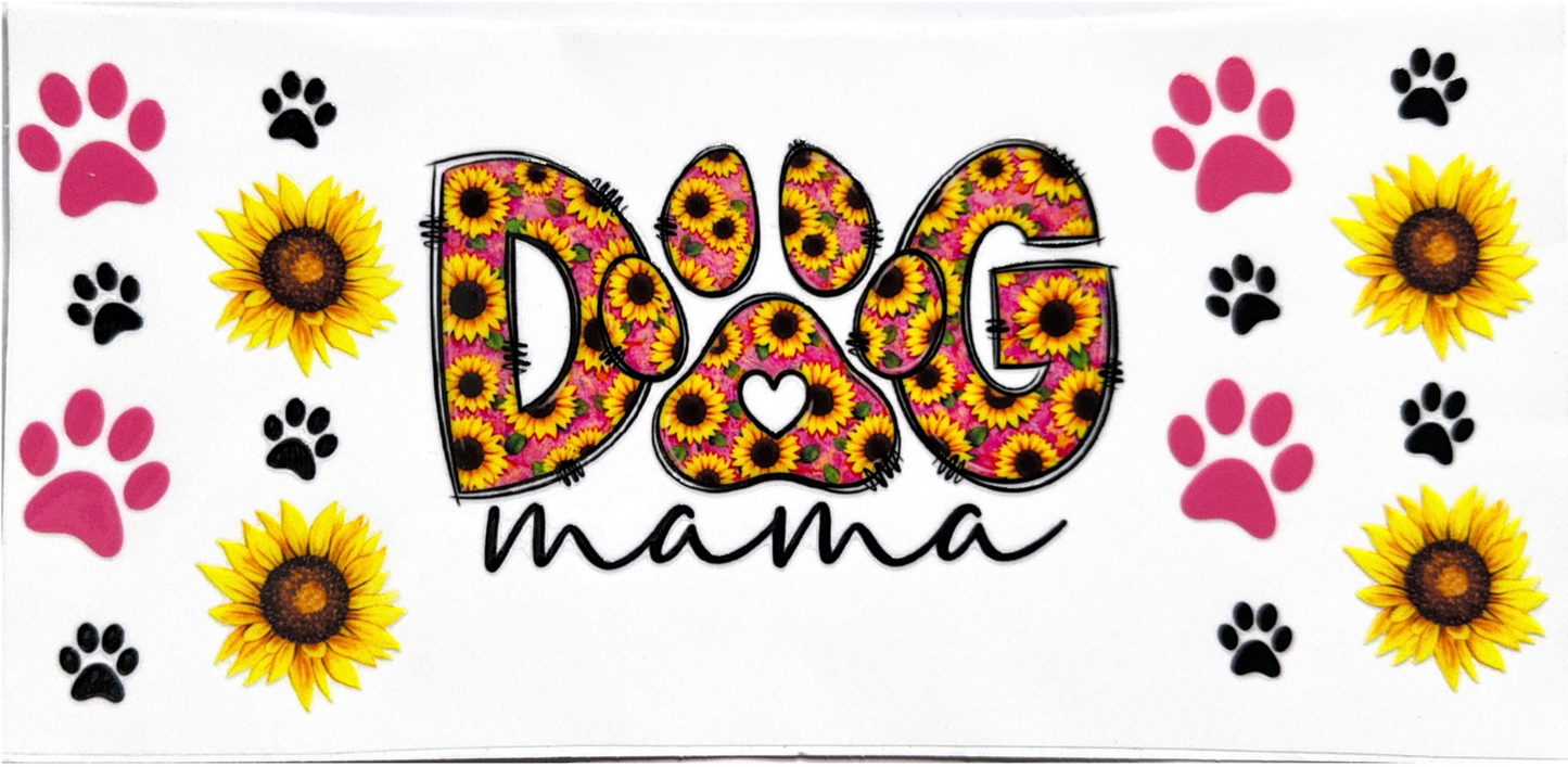 Sunflower Paw Mama Gift Wrap