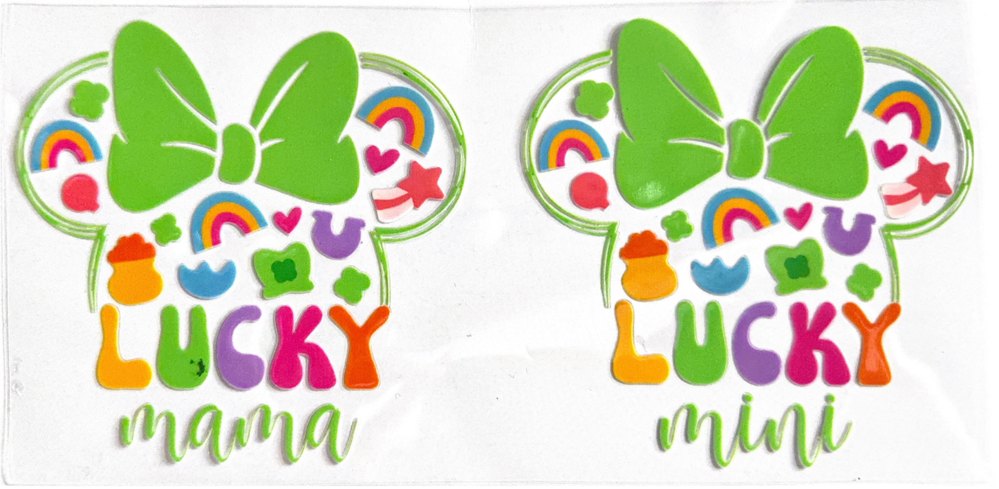Lucky Green Bow Decorative Gift Wrap