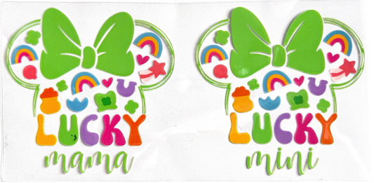 Lucky Green Bow Decorative Gift Wrap