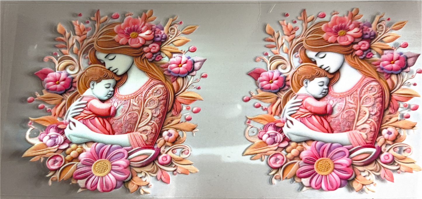 Mother and Child Love Floral Wrap