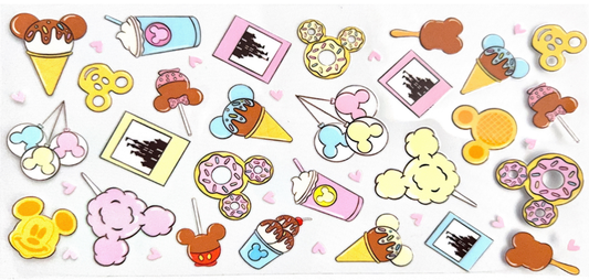 Fun Cartoon Dessert & Snack Wrap
