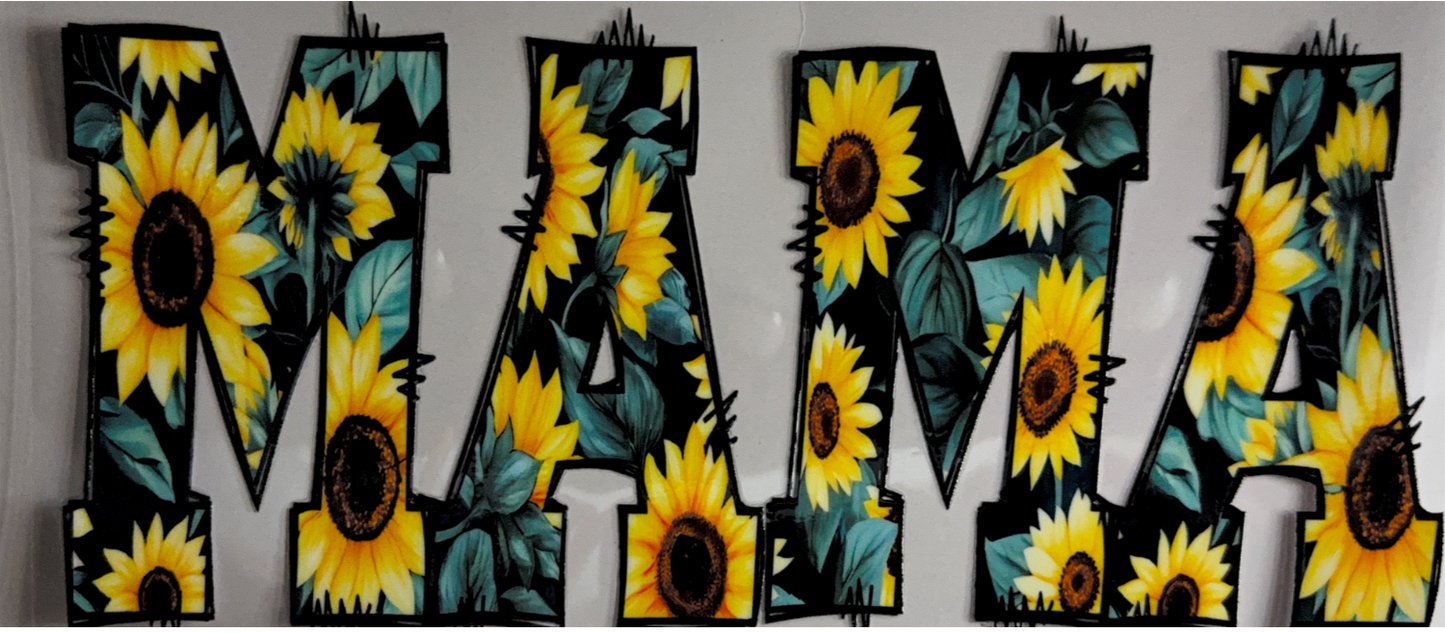 Sunflower Mama Decorative Gift Wrap