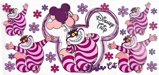 Cheshire Cat Fun Disney Stickers