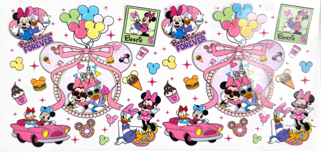Minnie & Friends Bestie Snack Wraps Set