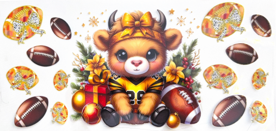 Football Highland Cow Collection