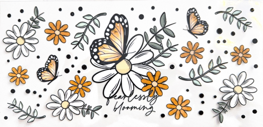 Fearlessly Blooming Butterfly Garden