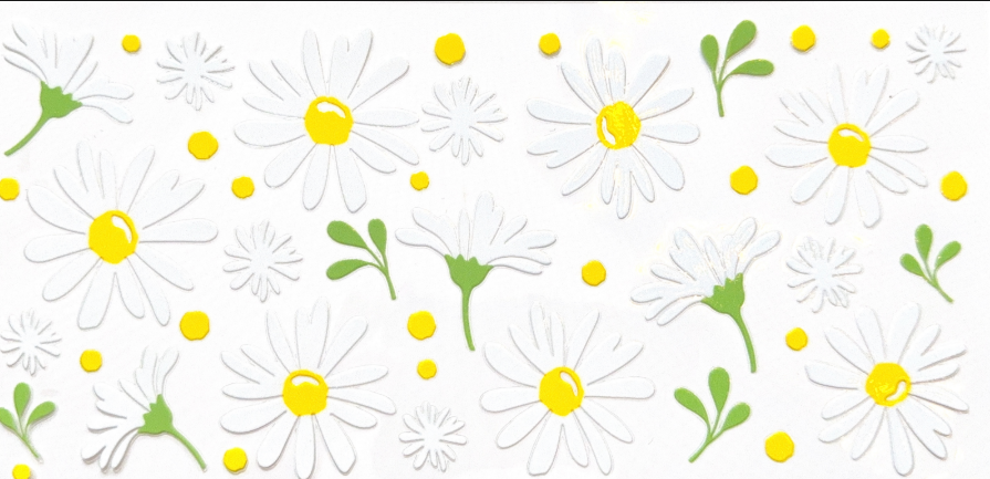 Sunny Daisy Meadow Pattern