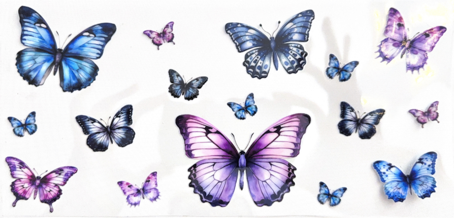 Blue & Lavender Butterfly Dreams