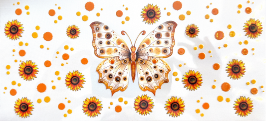 Sunflower Butterfly Bliss