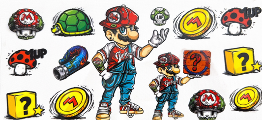 Street Style Mario Icons Collection