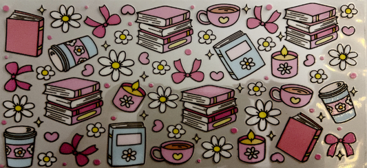 Cozy Pink Bookish Vibes