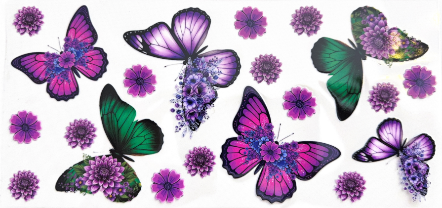 Purple Butterfly Blossom Collection