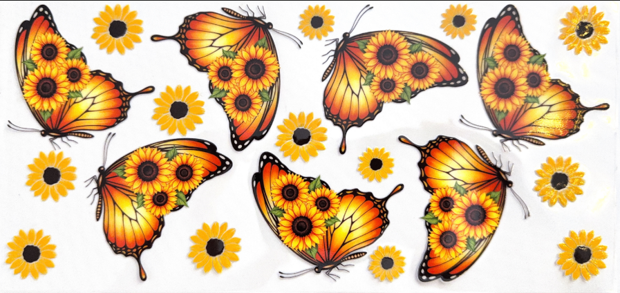Sunflower Monarch Butterfly Collection